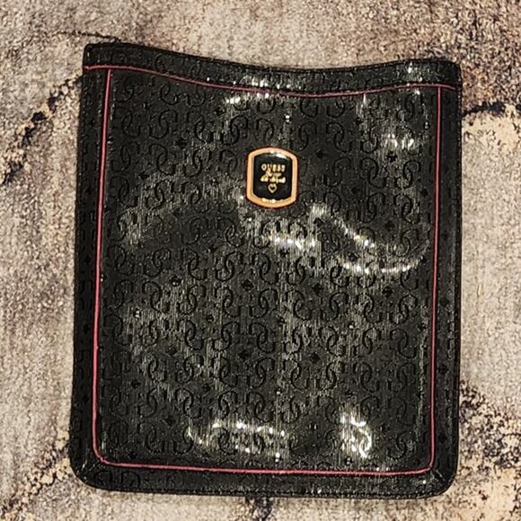 Vintage Discontinued Guess Tablet Slip Signature 4-G Logo Case Sleeve Pouch Bag - Picture 1 of 6